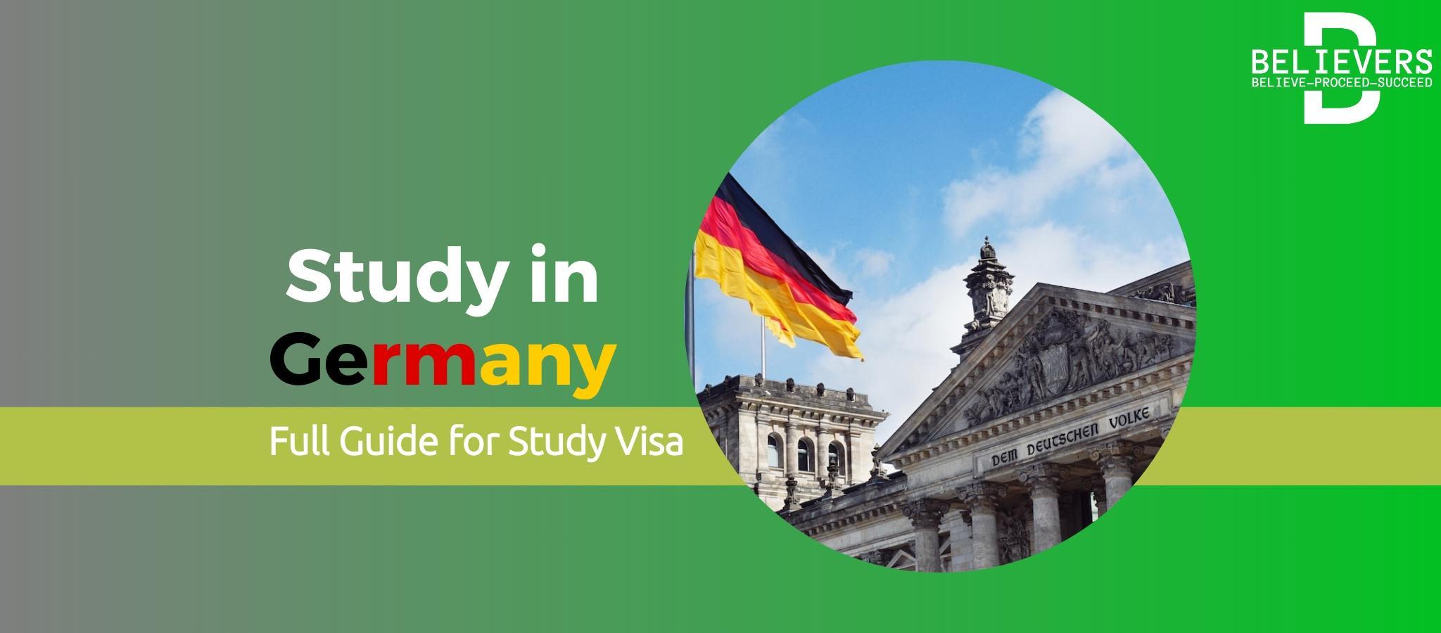 Germany Study Visa from Pakistan: Admission to Visa Application